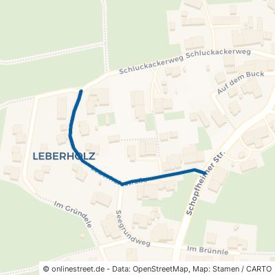 Leberholzstraße Rheinfelden Nordschwaben 