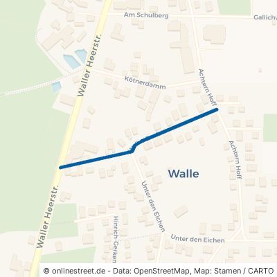 Waller Dorfstraße Verden (Aller) Walle 