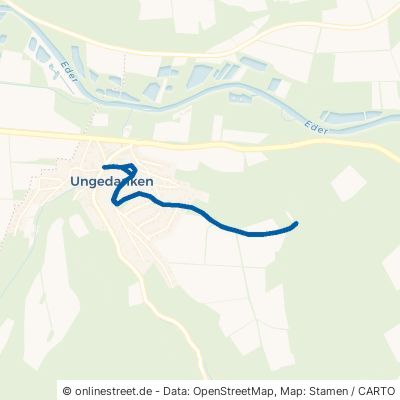 Bürabergstraße Fritzlar Ungedanken 