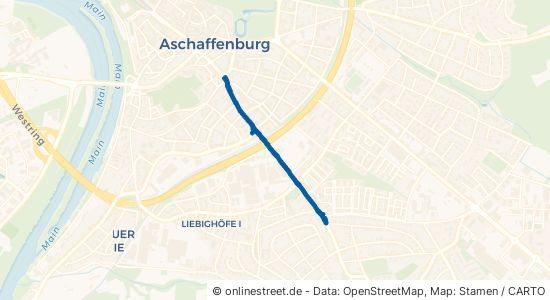 Schweinheimer Straße 63739 Aschaffenburg Innenstadt Innenstadt