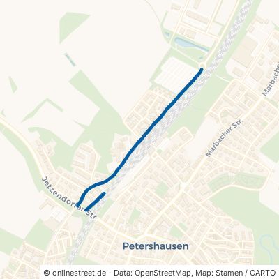 Ziegeleistraße Petershausen 
