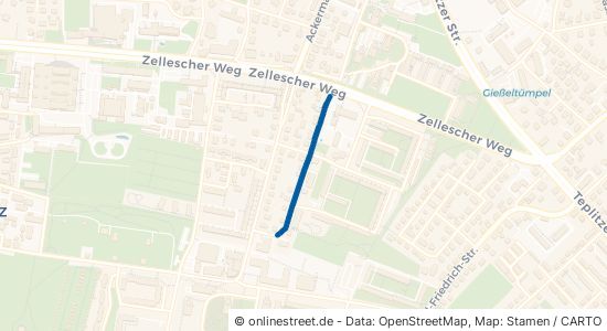 Schinkelstraße Dresden Räcknitz/Zschertnitz 