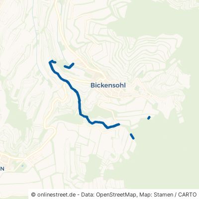 Lösshohlwegepfad Vogtsburg im Kaiserstuhl Bickensohl 
