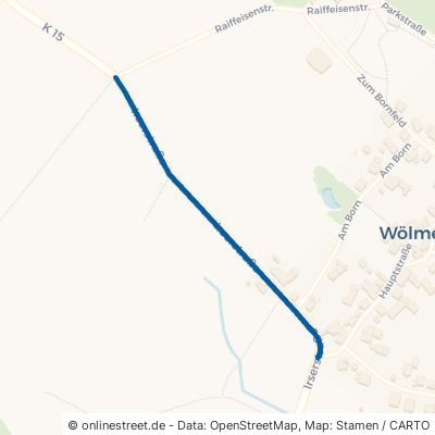 Irserstraße Wölmersen 