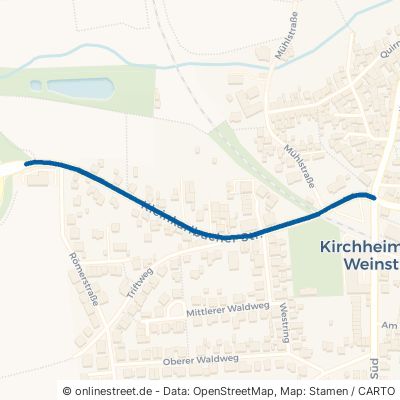 Kleinkarlbacher Straße Kirchheim an der Weinstraße 