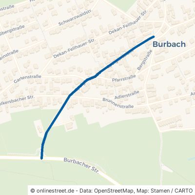 Speiglerstraße 76359 Marxzell Burbach Burbach