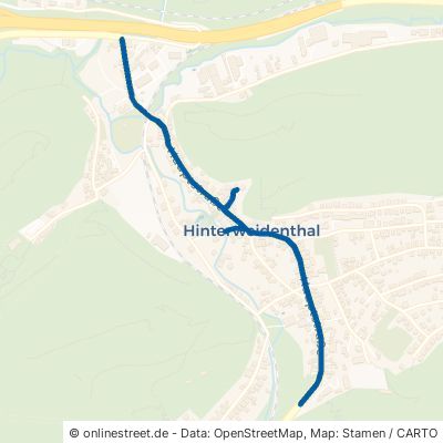 Hauptstraße Hinterweidenthal Kaltenbach 
