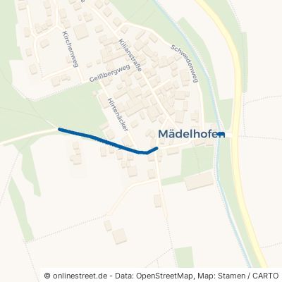 Triebweg Waldbüttelbrunn Mädelhofen 