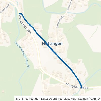 Dorfstraße Rickenbach Hottingen 