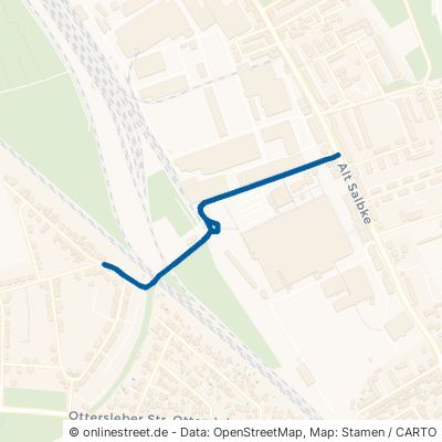 Lüttgen-Salbker Weg Magdeburg Salbke 