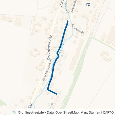 Albert-Schletter-Straße Zwönitz Dorfchemnitz 