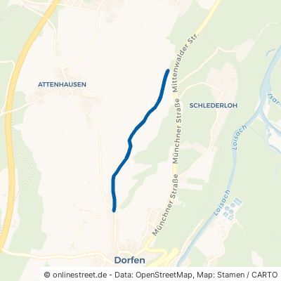 Radelzhauser Weg Icking Dorfen 