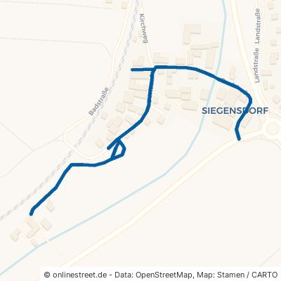 Dorfstraße Ergoldsbach Siegensdorf 