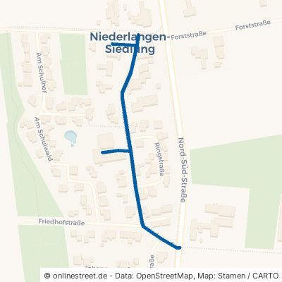Kirchstraße Niederlangen Oberlangen 