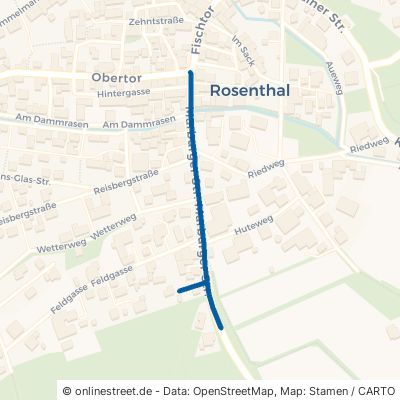 Marburger Straße Rosenthal 