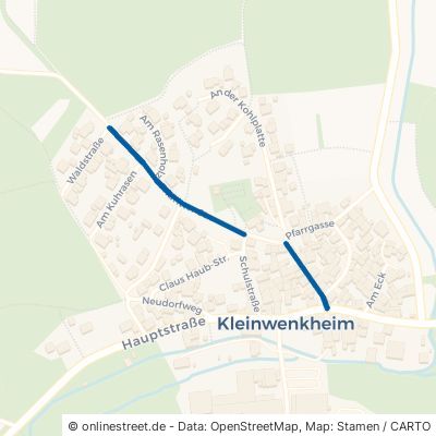 Fridriter Straße Münnerstadt Kleinwenkheim 