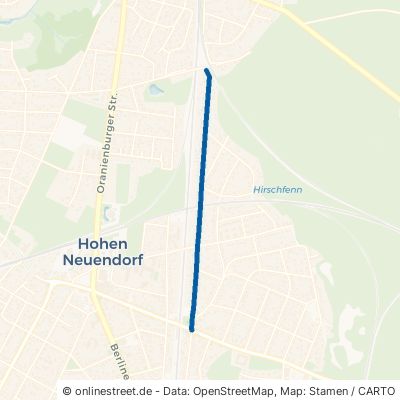 Puschkinallee Hohen Neuendorf 