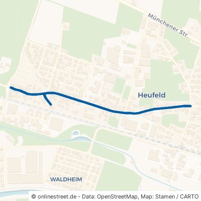 Bruckmühler Straße Bruckmühl Heufeld 