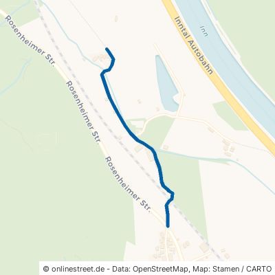 Einfangstraße Oberaudorf Niederaudorf 