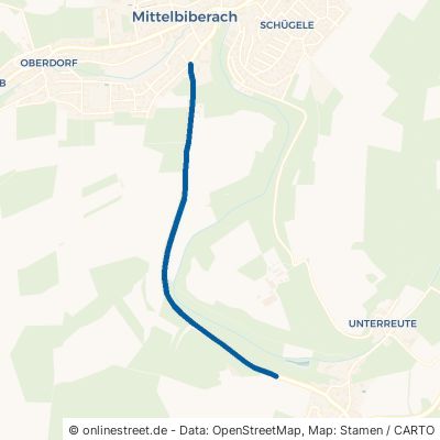 Reutener Straße Mittelbiberach 