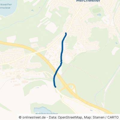 Quierschieder Straße Merchweiler 