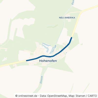 Neustädter Str. Sieversdorf-Hohenofen Neuendorf 