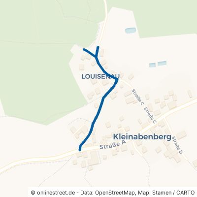 Straße B Abenberg Louisenau 