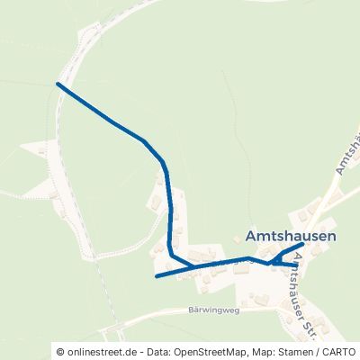 Erbergweg Bad Laasphe Amtshausen 