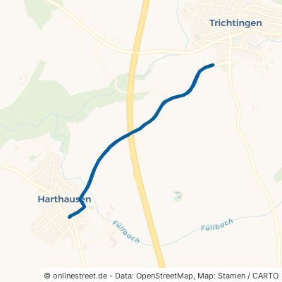 Trichtinger Straße Epfendorf Harthausen 