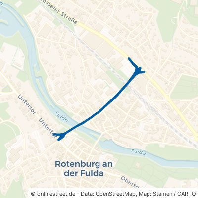 Brücke Der Städtepartnerschaften Rotenburg an der Fulda 