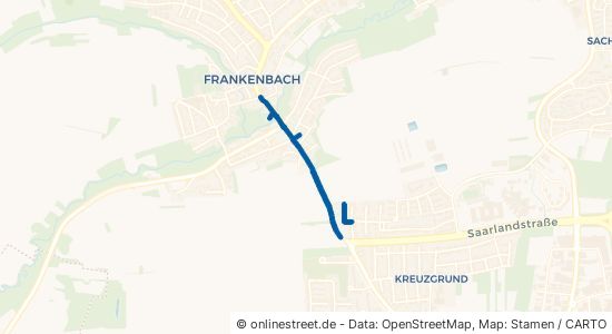 Saarbrückener Straße 74078 Heilbronn Frankenbach Frankenbach