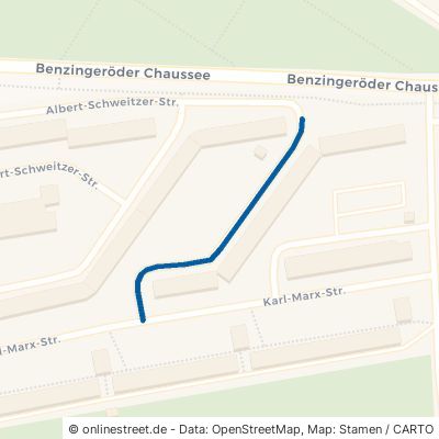 Albert-Einstein-Straße Wernigerode 