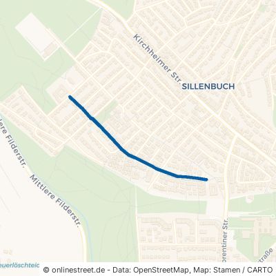 Walter-Flex-Straße Stuttgart Sillenbuch 