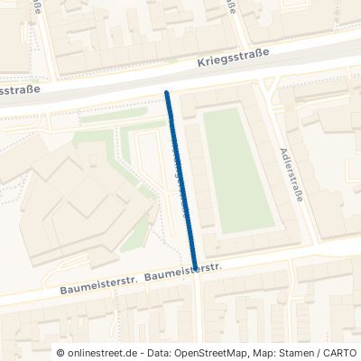 Meidingerstraße Karlsruhe Südstadt 