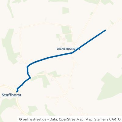 Dienstborsteler Straße Staffhorst Dienstborstel 