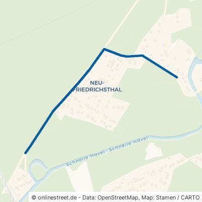 Nassenheider Weg Oranienburg Friedrichsthal 