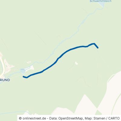 Mühlweg Neuhausen (Erzgebirge) Dittersbach 