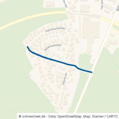 Christoph-Bauer-Straße Peißenberg Obere Au 