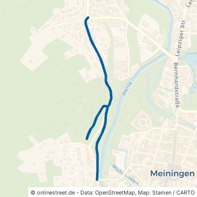 Herrenbergstraße Meiningen 
