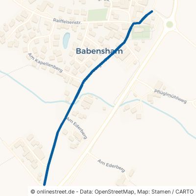 Wasserburger Straße Babensham 