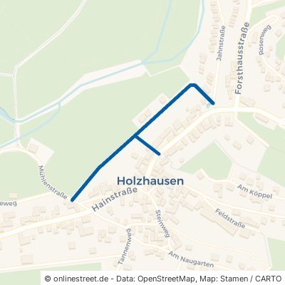 Am Brückenweg Hatzfeld Holzhausen 