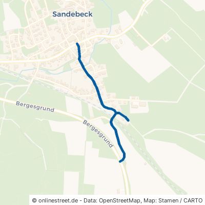 Südstraße Steinheim Sandebeck 