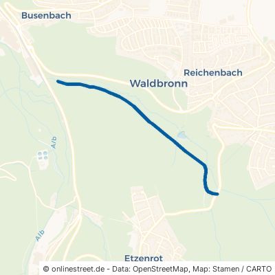 Leoweg Waldbronn Busenbach 