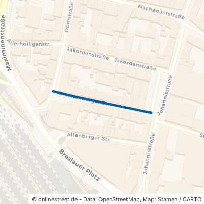 Brandenburger Straße Köln Altstadt-Nord 