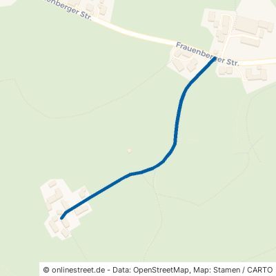 Waldweg Brunn Münchsried 
