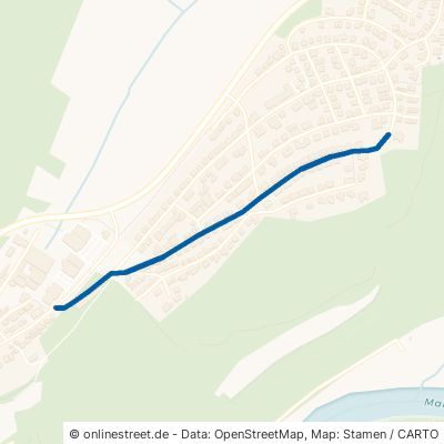 Gemeindedinger Straße Kreuzwertheim Eichel 