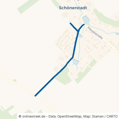 Hausdorfer Straße Oederan Schönerstadt 