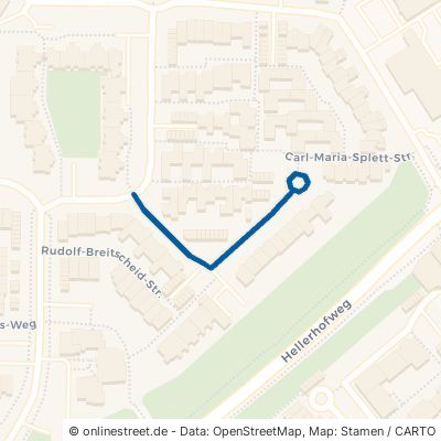 Carl-Maria-Splett-Straße 40595 Düsseldorf Stadtbezirk 10