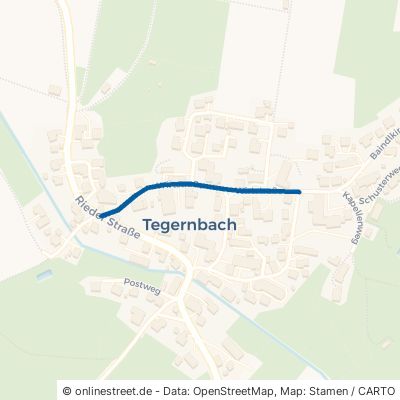 Wirtstraße Mittelstetten Tegernbach 