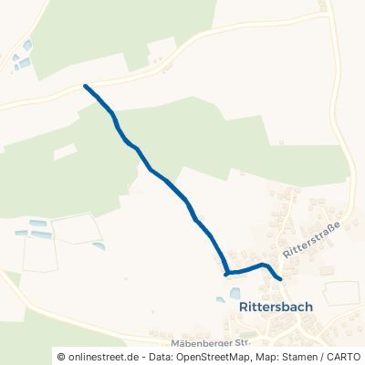 Asbacher Weg Georgensgmünd Rittersbach 